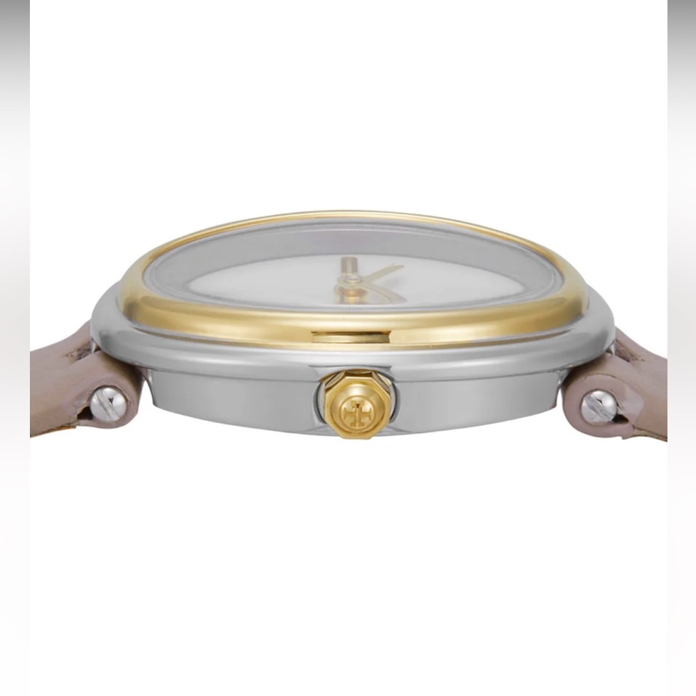 Tory Burch The Oval Gray Analogue Watch TBW6031 - Picture 4 of 6